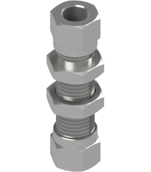 Straight bulkhead connector DI27-10-N