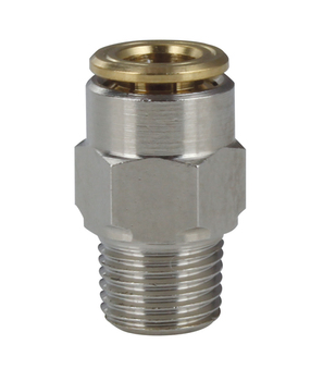 Straight male stud fitting PM12C-06-18-N