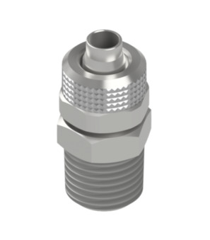 Straight male stud fitting SC12C-10-38-N