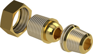 Detachable hex nipple TH38C-34-B-Z