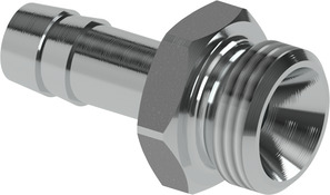 Male hose nozzle HN38-04-18-W-C