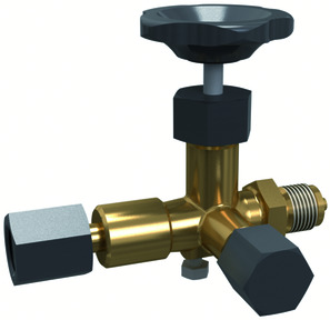 Manometer stop-valve