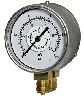 Differential pressure manometer