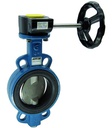 Absperrklappe mit Handgetriebe BUW6-200-DPN-G