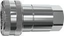 Kupplungsdose für absperrenden Kupplungsstecker CICS1/2-F12-S