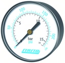 Bourdon tube manometer MA001-40MR-10P