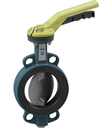 Absperrklappe mit Handhebel BUW4-300-DSD-L