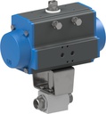 Ball valve with pneumatic actuator BA233-14S-D0