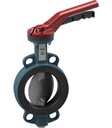 Absperrklappe mit Handhebel BUW6-200-DSE-L-3C