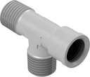 T-Stück Außengewinde/Außengewinde/Innengewinde 3/8"