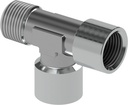 T-adapter Female thread/Female thread/Male thread 1/2"