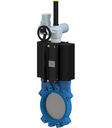 Plattenschieber mit Elektroantrieb AB1EM2H2-5-250-B