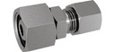 Straight reducing adapter with swivel nut A-RED08/06L71