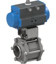 Ball valve with pneumatic actuator BAC4-012-SSTV-S0