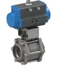 Ball valve with pneumatic actuator BAC5-010-SSTV-D0