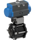 Ball valve with pneumatic actuator BAC4-012-CITV-D0