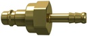 Coupling plug Shut-off DN 7,2 C0PS72-H09-B