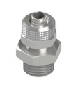 Straight male stud fitting SC12-04-M5-N-D