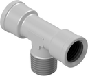 T-adapter Female thread/Male thread/Female thread TH21C-10-N